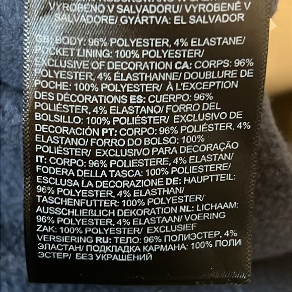 The North Face Sweater Fleece Jacket Small Gray Full Zip Nurse Outdoor SZ S - Picture 7 of 7